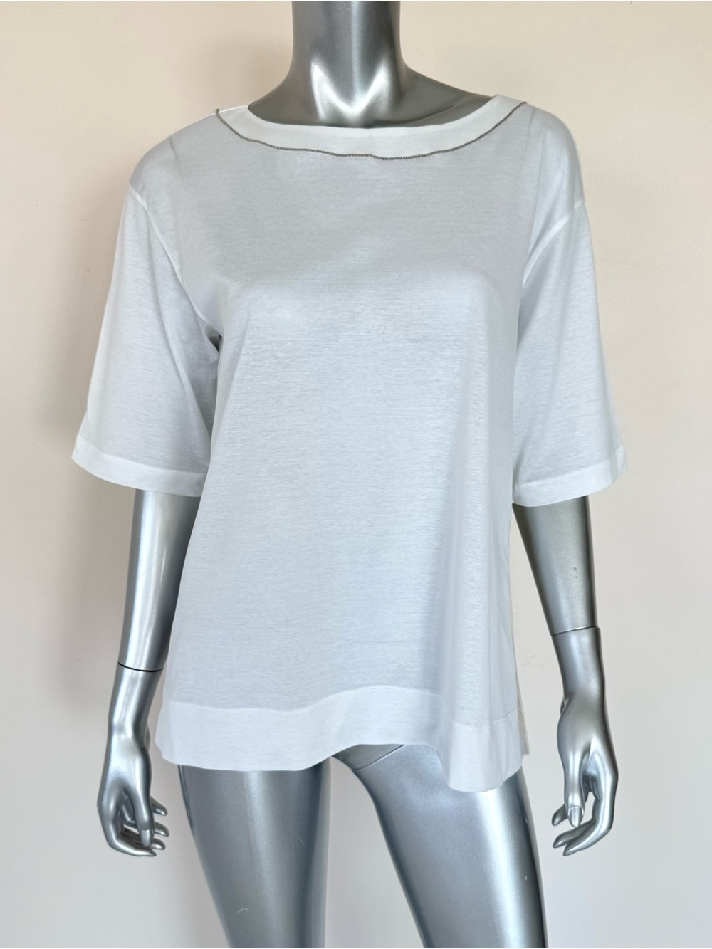 Fabiana Filippi women top with chain size 44 IT/M Retail 580$